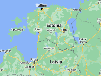 Map showing location of Karksi-Nuia (58.10333, 25.56278)