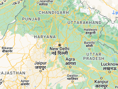 Map showing location of Karol Bāgh (28.65156, 77.18858)