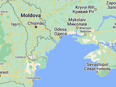 Map showing location of Karolino-Buhaz (46.14492, 30.52609)