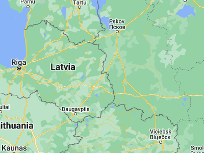 Map showing location of Kārsava (56.78405, 27.68829)