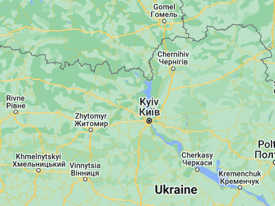 Map showing location of Katyuzhanka (50.80595, 30.13764)