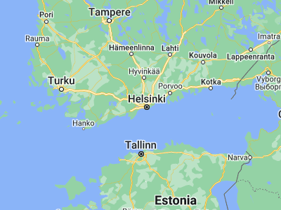 Map showing location of Kauniainen (60.21209, 24.72756)