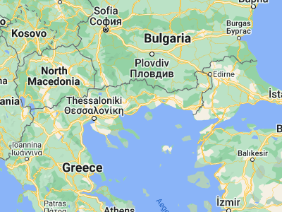 Map showing location of Kavála (40.93972, 24.40194)