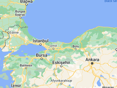Map showing location of Kaynarca (41.03083, 30.3075)