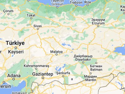 Map showing location of Keban (38.79778, 38.73361)