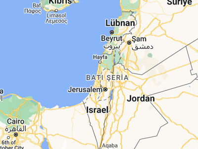 Map showing location of Kefar Yona (32.31669, 34.93507)