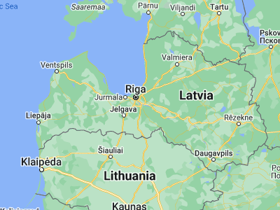 Map showing location of Ķekava (56.82662, 24.23)