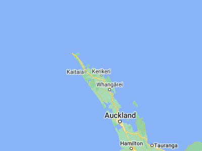 Map showing location of Kerikeri (-35.22676, 173.94739)