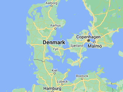 Map showing location of Kerteminde (55.44903, 10.65769)