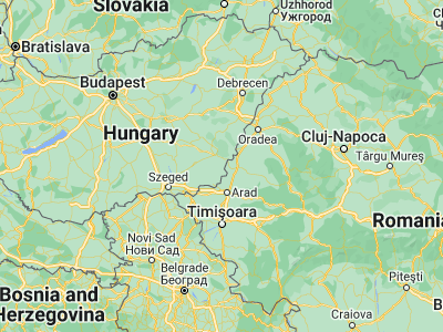Map showing location of Kétegyháza (46.53333, 21.18333)
