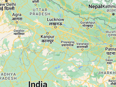 Map showing location of Khāga (25.77165, 81.10143)