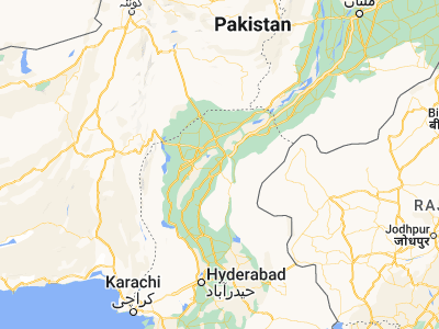 Map showing location of Khairpur (27.52948, 68.7617)