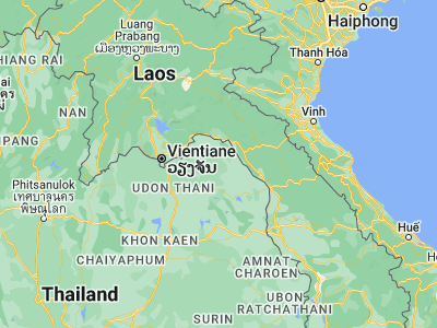 Map showing location of Kham Ta Kla (17.85231, 103.75657)