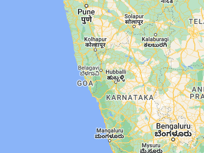 Map showing location of Khānāpur (15.63333, 74.51667)