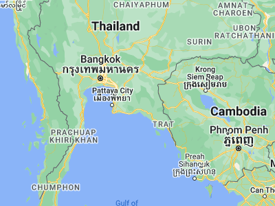Map showing location of Khao Chamao (12.97586, 101.68511)