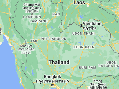 Map showing location of Khao Kho (16.65791, 101.02208)