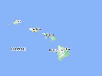 Map showing location of Kīhei (20.785, -156.46556)