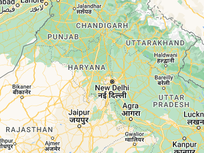 Map showing location of Kheri Sāmpla (28.77768, 76.77407)