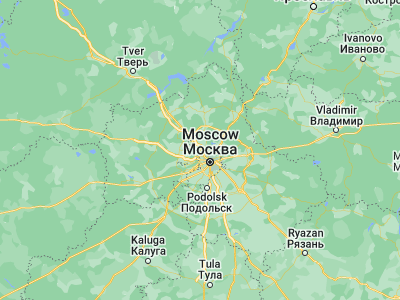 Map showing location of Khimki (55.89704, 37.42969)