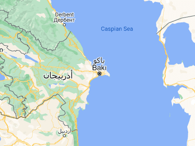 Map showing location of Khodzhi-Gasan (40.41348, 49.77209)