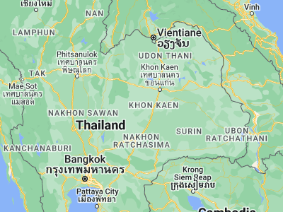 Map showing location of Khon Sawan (15.93192, 102.28103)