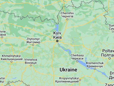 Map showing location of Khotov (50.33068, 30.46836)