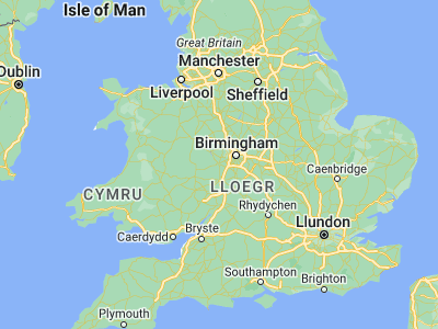 Map showing location of Kidderminster (52.38819, -2.25)