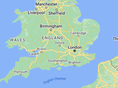 Map showing location of Kidlington (51.82166, -1.2886)