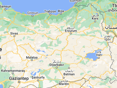 Map showing location of Kiği (39.31361, 40.35028)