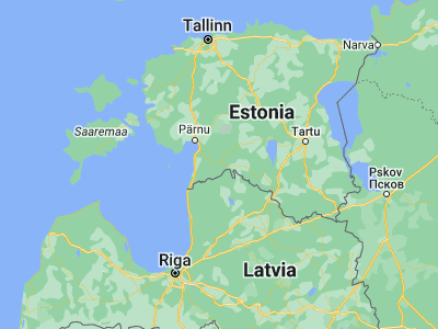 Map showing location of Kilingi-Nõmme (58.15028, 24.96417)