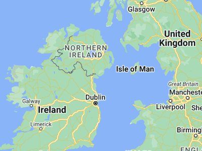 Map showing location of Kilkeel (54.06196, -6.00308)