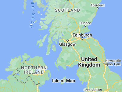 Map showing location of Kilwinning (55.65333, -4.70666)
