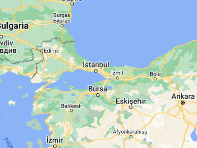Map showing location of Kınalı (40.90713, 29.05499)