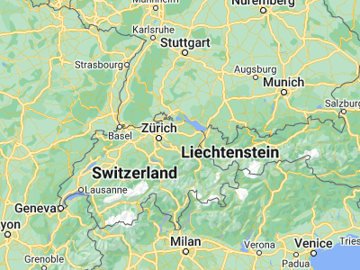 Map showing location of Kirchberg (47.41159, 9.0402)