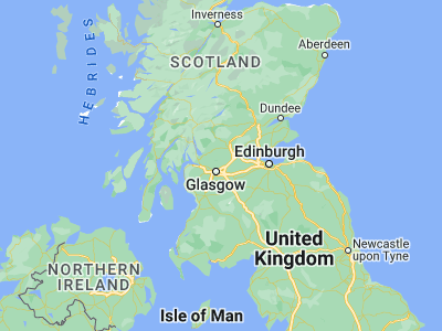 Map showing location of Kirkintilloch (55.93933, -4.15262)