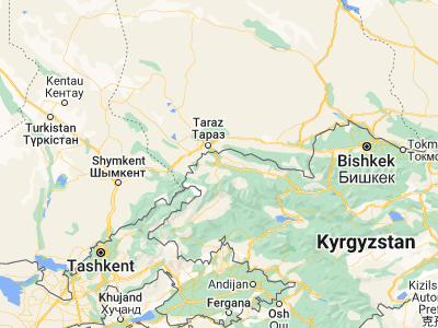 Map showing location of Kirovskoye (42.61981, 71.5891)