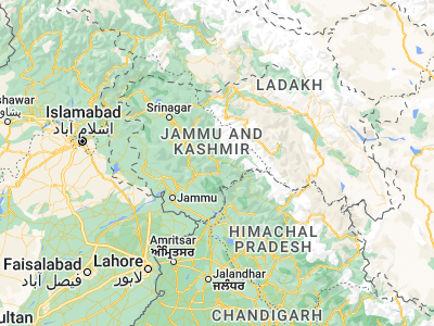 Map showing location of Kishtwār (33.31346, 75.76726)