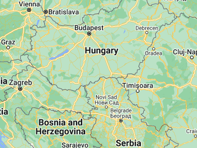 Map showing location of Kisszállás (46.28009, 19.48954)