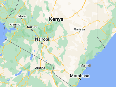 Map showing location of Kitui (-1.36696, 38.01056)