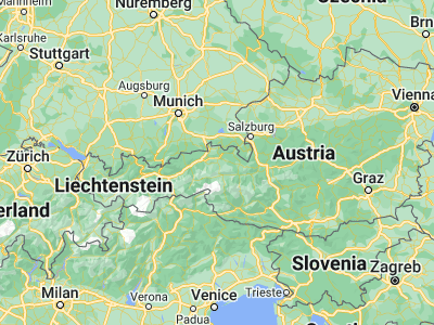 Map showing location of Kitzbühel (47.44637, 12.39215)