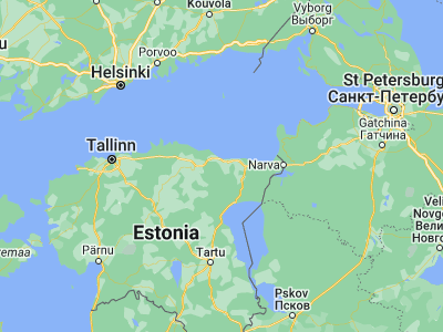Map showing location of Kiviõli (59.35306, 26.97111)