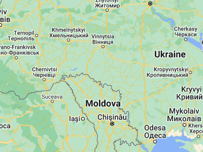 Map showing location of Klembivka (48.39037, 28.41092)