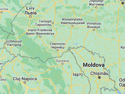 Map showing location of Klishkivtsi (48.43161, 26.26231)