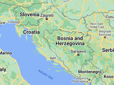 Map showing location of Ključ (44.53251, 16.77682)
