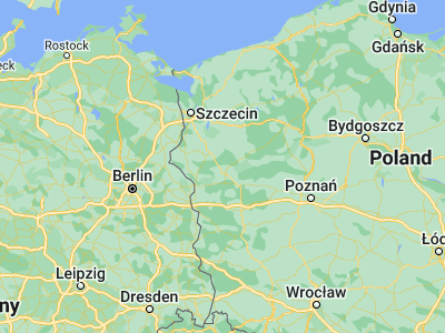Map showing location of Kłodawa (52.78595, 15.21452)