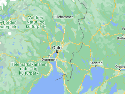 Map showing location of Kløfta (60.06667, 11.15)
