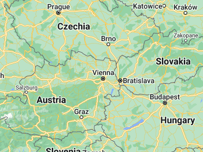 Map showing location of Klosterneuburg (48.30521, 16.32522)