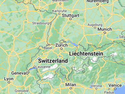 Map showing location of Kloten (47.45152, 8.58491)