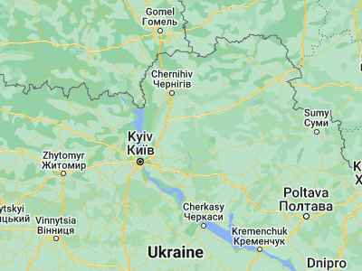 Map showing location of Kobyzhcha (50.82854, 31.50439)
