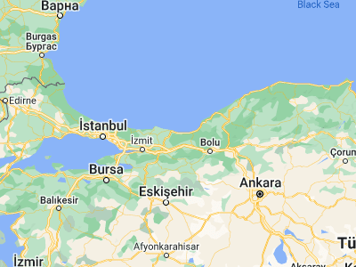 Map showing location of Kocaali (41.05336, 30.85278)